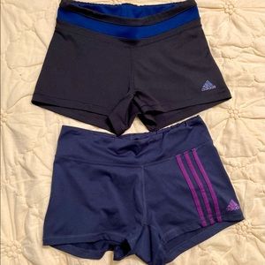 Adidas Climalite Shorts 2 pair Size Med